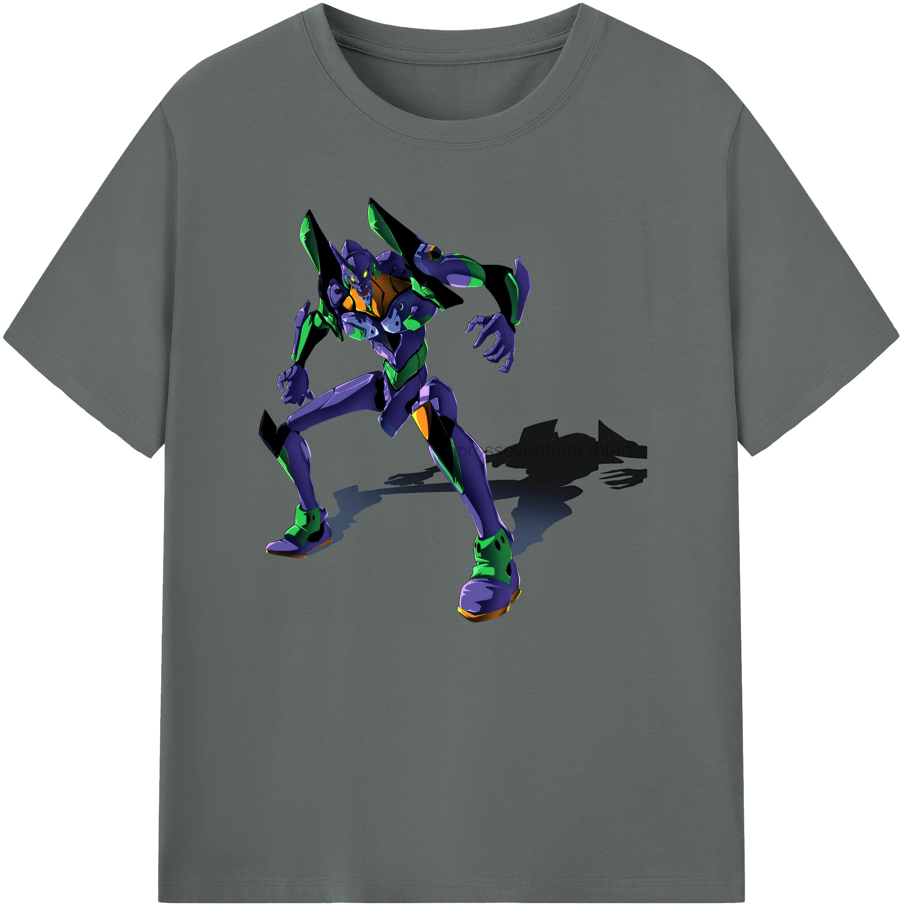 （画像用） EVA 新世紀エヴァンゲリオン 綿100％ メンズ半袖Tシャツ｜肌触りやわらか＆通気性